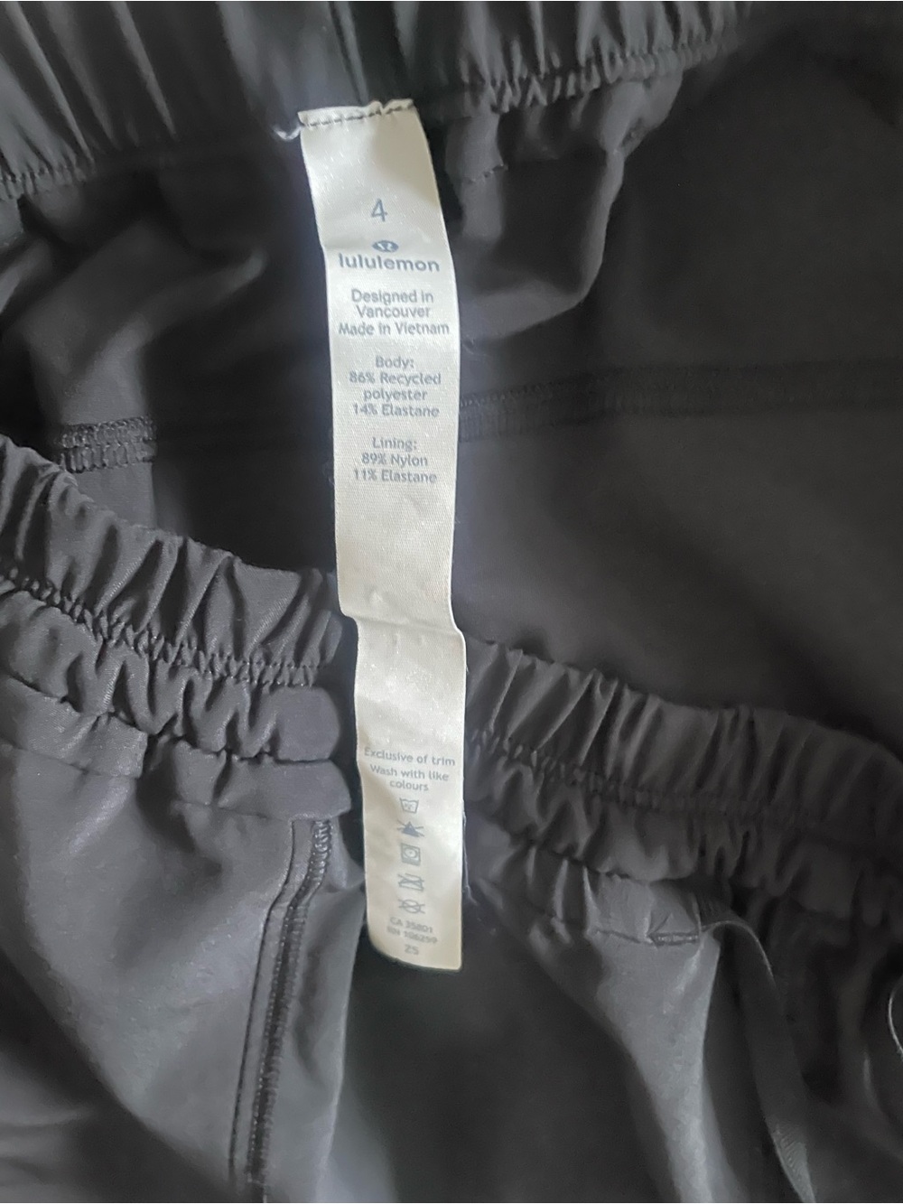 Lululemon Final Play Crop *23" in Black Women’s Sz 4 - Picture 5 of 6